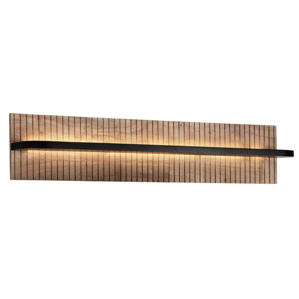 Wandboard Kunja Akazie massiv, B: 118 cm