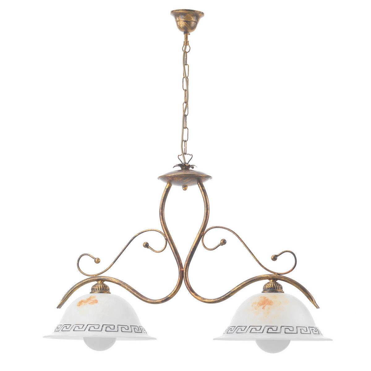 Hängeleuchte Giorgio Weiß L: 85 cm - Weiß, Basics, Metall (85/30/110cm)