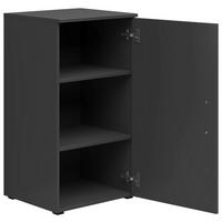 Komoda MULTISTAURAUM š: 45 cm - čierna/grafitová, Modern, kompozitné drevo/plast (45/83/40cm)