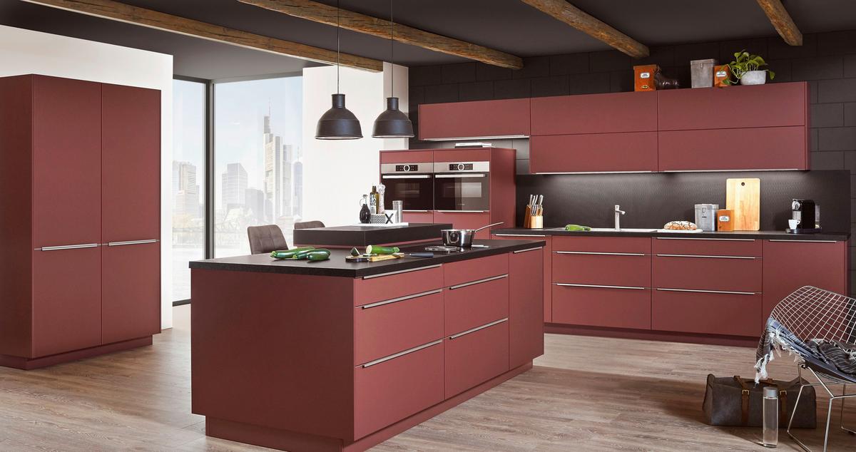 Einbauküche Eastbourne Frei Planbar Modernes Design - MODERN, Holzwerkstoff - Vertico