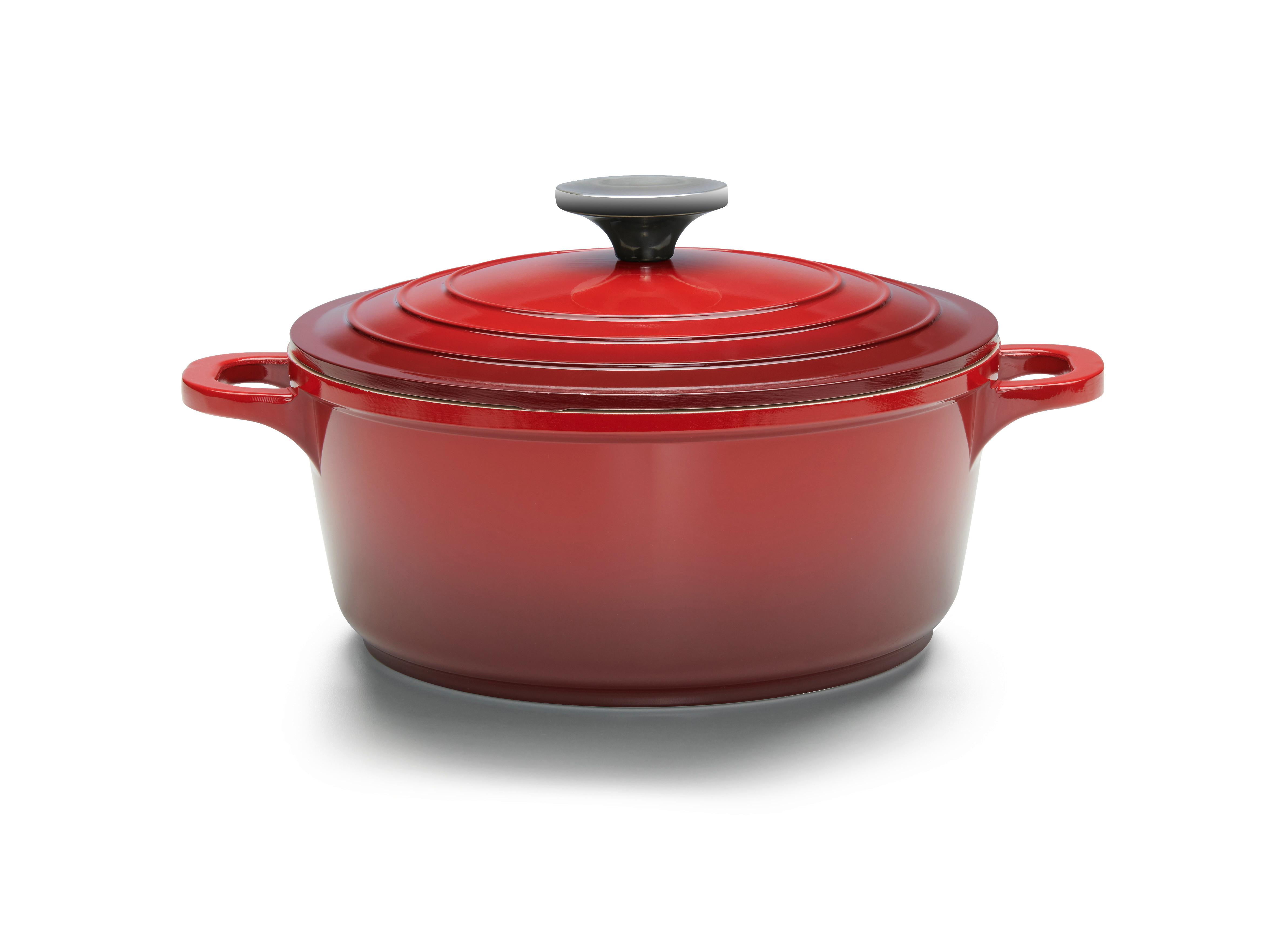 hrniec na pečenie ELISA - S - červená, Konventionell, kov (20/9cm) - Modern Living