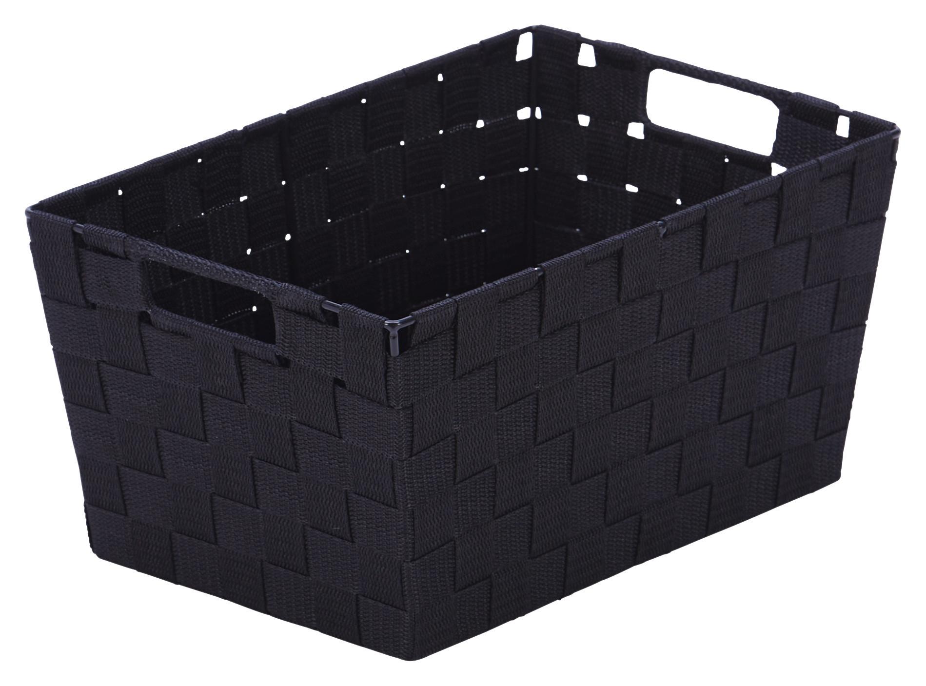 Regalkorb Carolyn - Schwarz, Basics, Kunststoff (35/17/23cm) - Ondega