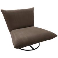 Relaxsessel Cremona Braun B: 100 Cm - Schwarz/Braun, Design, Textil (100/78/96cm) - Livetastic