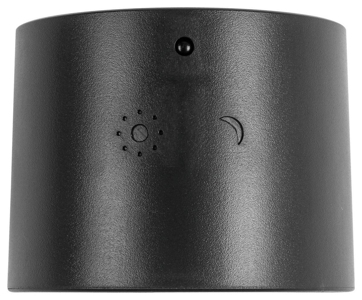 NÁSTĚNNÉ LED SVÍTIDLO RIG1 - černá, Moderní, kov/plast (9,3/7,5/5,2cm) - Mömax