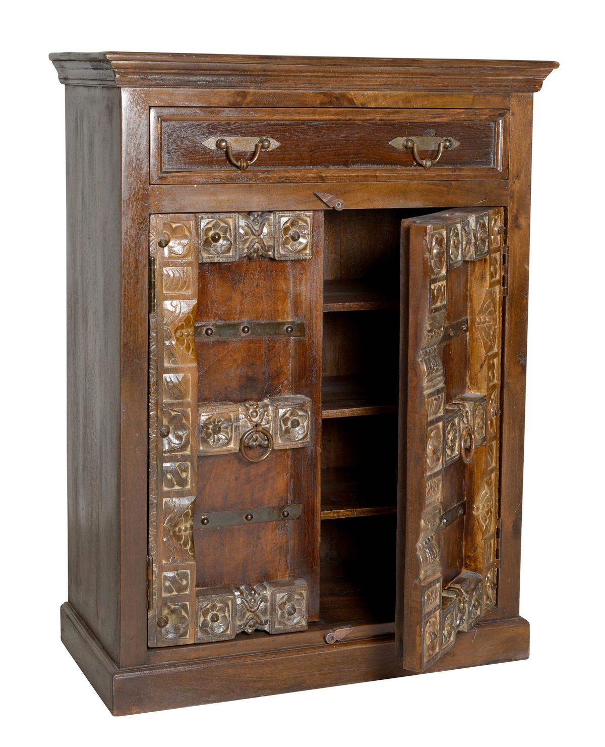 Highboard Altholz B: 90cm - Braun, Design, Holz (90/120/45cm) - MID.YOU
