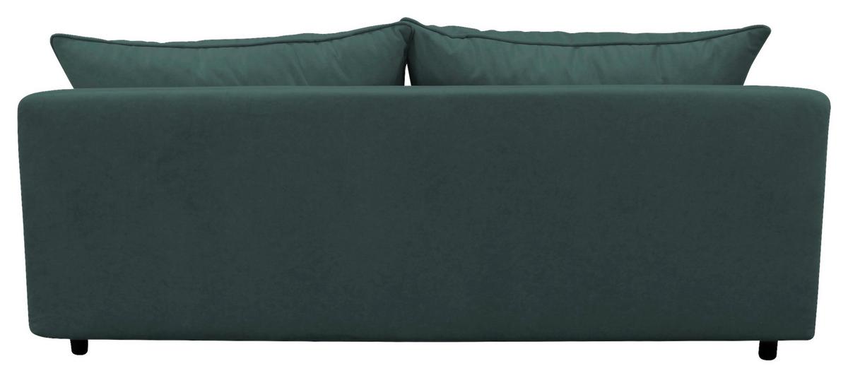 Schlafsofa Zoom Blau B: 200 cm - Blau/Goldfarben, Design, Textil (200/90/97cm) - MID.YOU