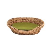 Katzensofa Naturfarben/Olivgrün L: 53 cm - Naturfarben/Olivgrün, KONVENTIONELL, Naturmaterialien (53/40/14cm)