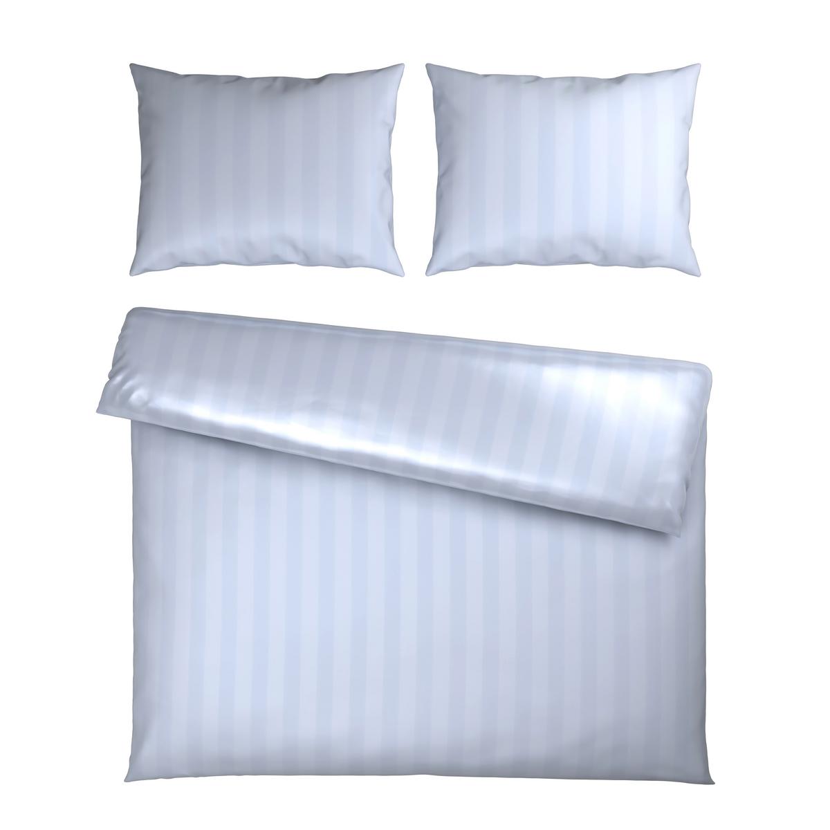 POVLEČENÍ XENIA STREIF XXL - bílá, Moderní, textil (200/220cm) - Premium Living
