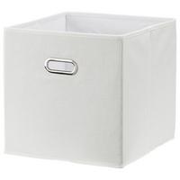 SKLÁDACÍ KRABICE BOBBY CA.34L -EXT- -AKT- -TOP- - bílá, Moderní, karton/textil (33/32/33cm) - Premium Living