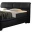 Boxspringbett im Lederlook 180x200cm Vermont 2, Anthrazit - Anthrazit/Schwarz, KONVENTIONELL, Holz/Holzwerkstoff (180/200cm) - Carryhome Boxspringbett im Lederlook 180x200cm Vermont 2, Anthrazit - Anthrazit/Schwarz, KONVENTIONELL, Holz/Holzwerkstoff (180/200cm) - Carryhome