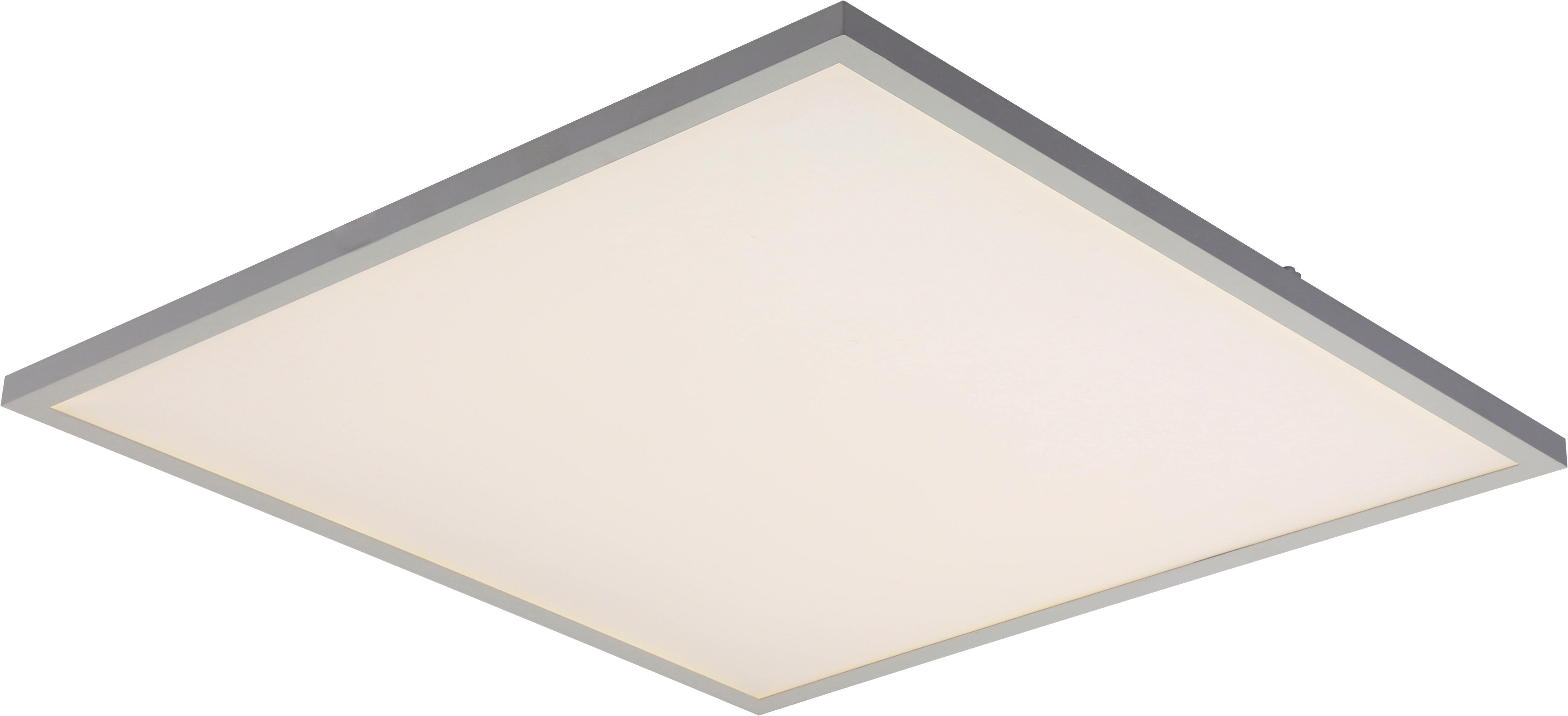 Led Mennyezeti Lámpa Varena - Fehér/Ezüst, modern, Fém (60/60cm) - Luca Bessoni