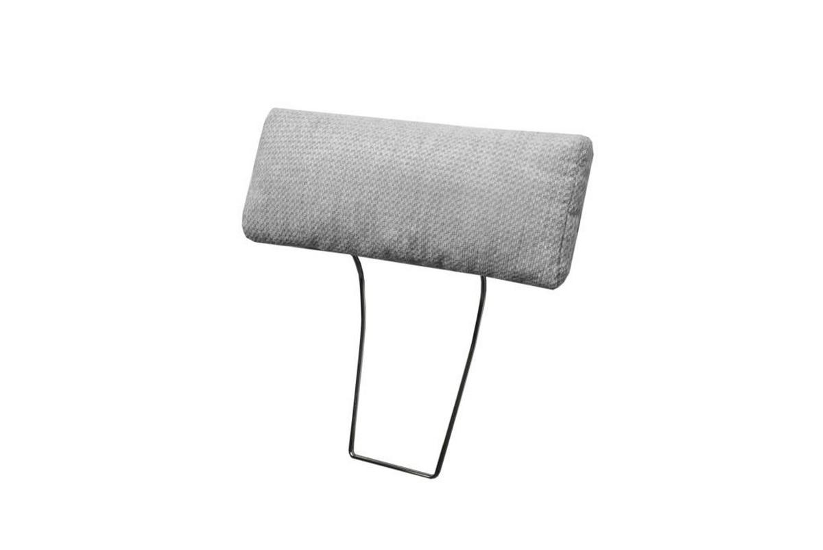 Rohová sedačka SARA L, ľavá, sivočierna - čierna/sivá, Basics, kov/textil (189/250cm) - Ondega