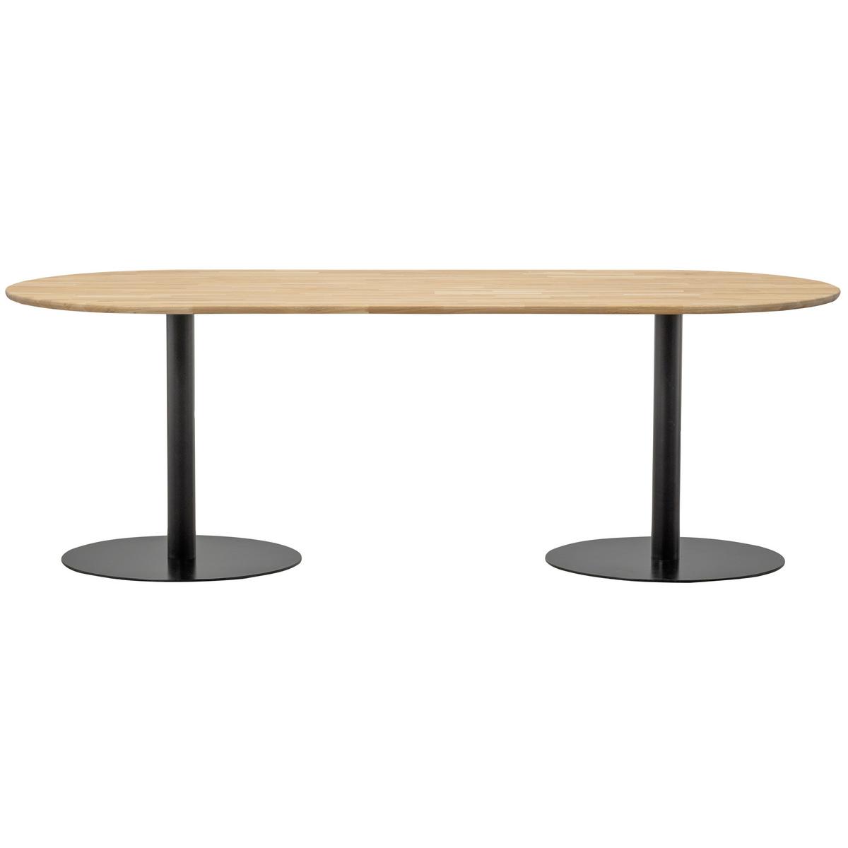 TISCHGESTELL Tablo Schwarz B: 64cm - Schwarz, MODERN, Metall (64/73/64cm) - Livetastic