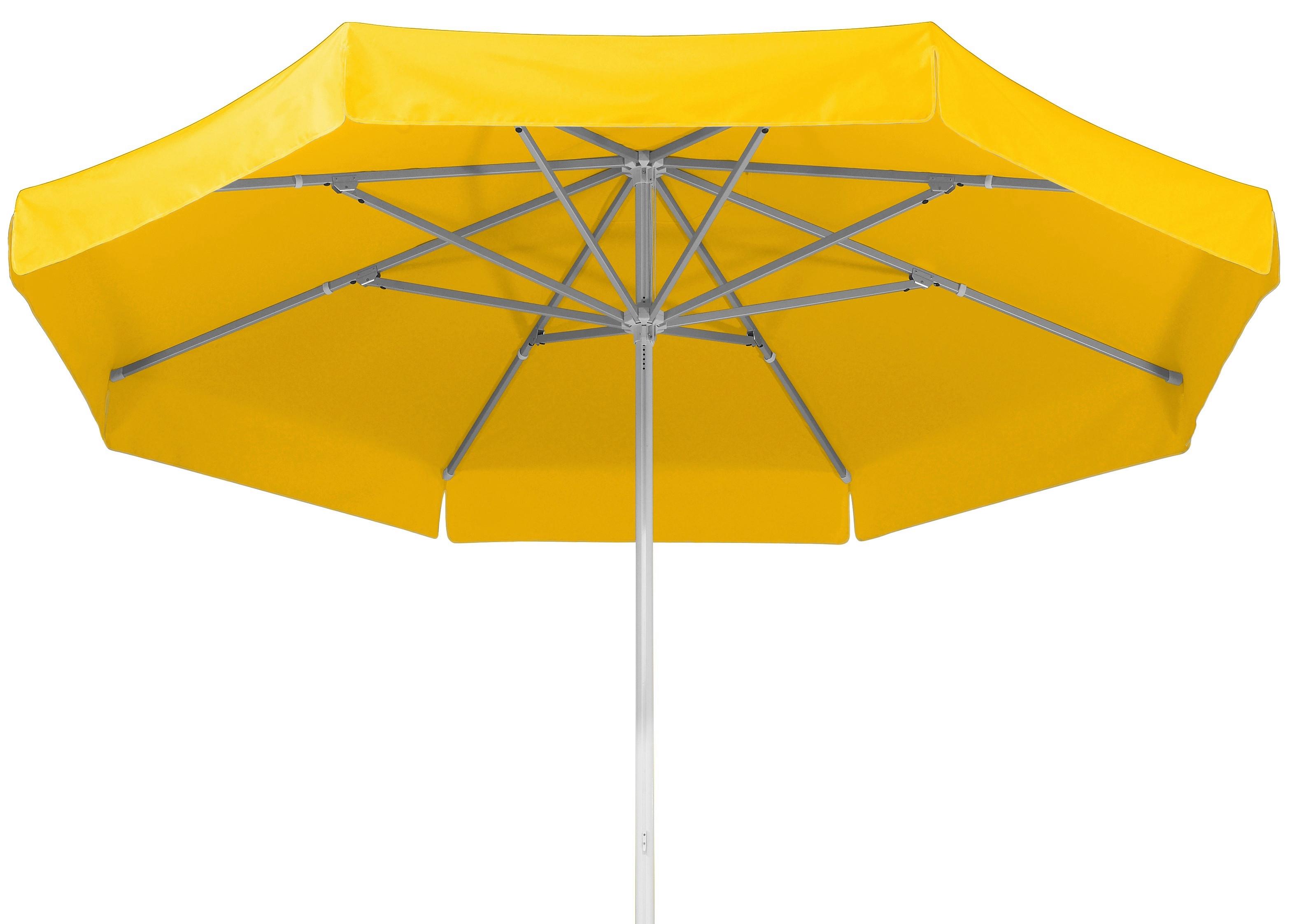 Sonnenschirm Jumbo DM: 300 cm m. Schutzhülle Gelb