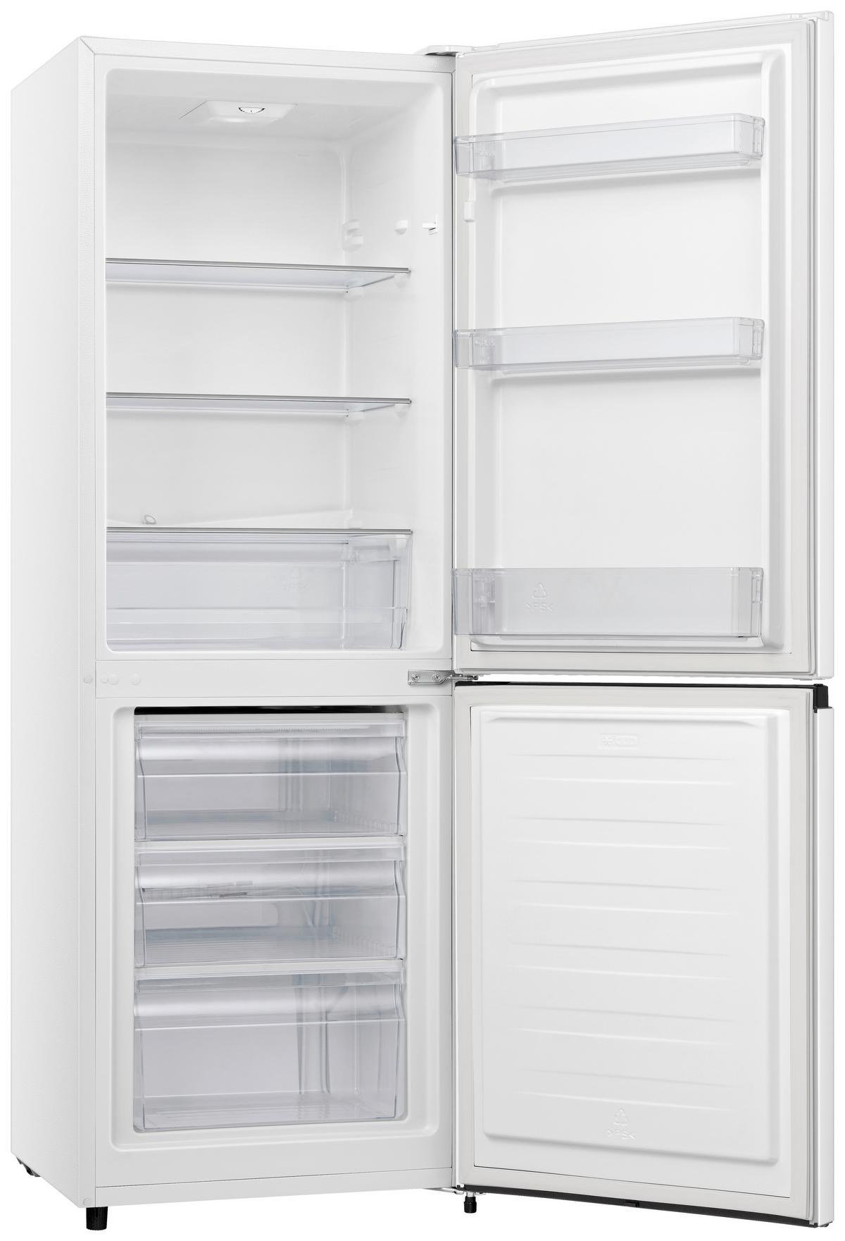 Kühl-gefrier-kombination Kg225.4a+++w - Weiß, Trend, Kunststoff (55,4/161,3/55,8cm) - PKM