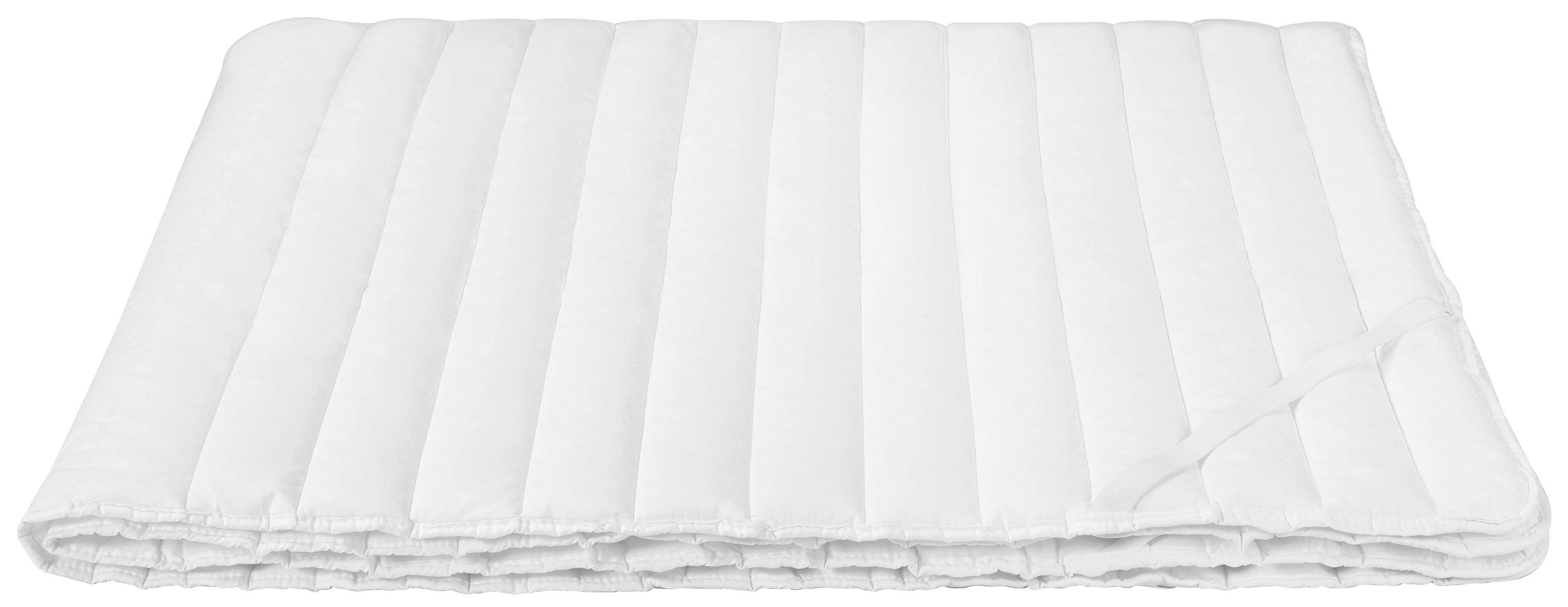 Unterbett Bianca 140x200 cm Baumwolle/Polyester - Weiß, KONVENTIONELL, Textil (140/200cm) - Ele