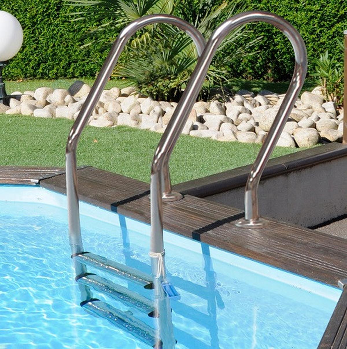 Pool-set Mint - Anthrazit, KONVENTIONELL, Metall (1010/418/146cm) - Gre
