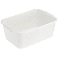 Aufbewahrungsbox Kunststoff 28x20x11 cm Versch. Farben - Blau/Weiß, KONVENTIONELL, Kunststoff (28/20/11cm)