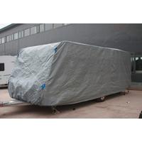 Schutzhülle Abdeckhaube für Wohnwagen Gr. XXL Grau - Grau, Basics, Kunststoff (250/220/732cm)