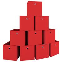 Faltbox Boxas Rot B: 27 Cm - Rot, MODERN, Textil (27/28/27cm) - MID.YOU