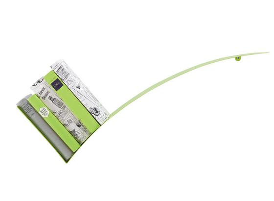 Nástenný Regál Okay - zelená, kov (30/75/18cm) - Mömax modern living Nástenný Regál Okay - zelená, kov (30/75/18cm) - Mömax modern living