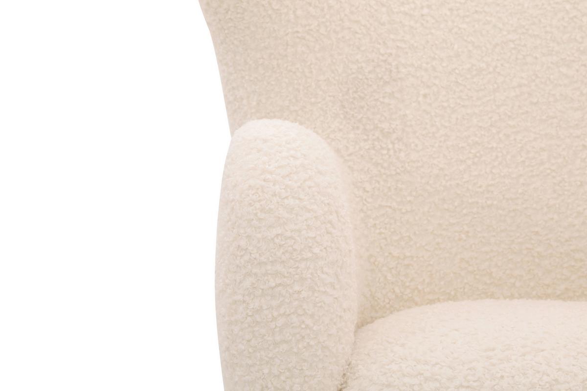 Sesselset Savoy Weiß B: 90 cm - Kastanienfarben/Weiß, Design, Holz/Textil (90/98/88cm) - Livetastic