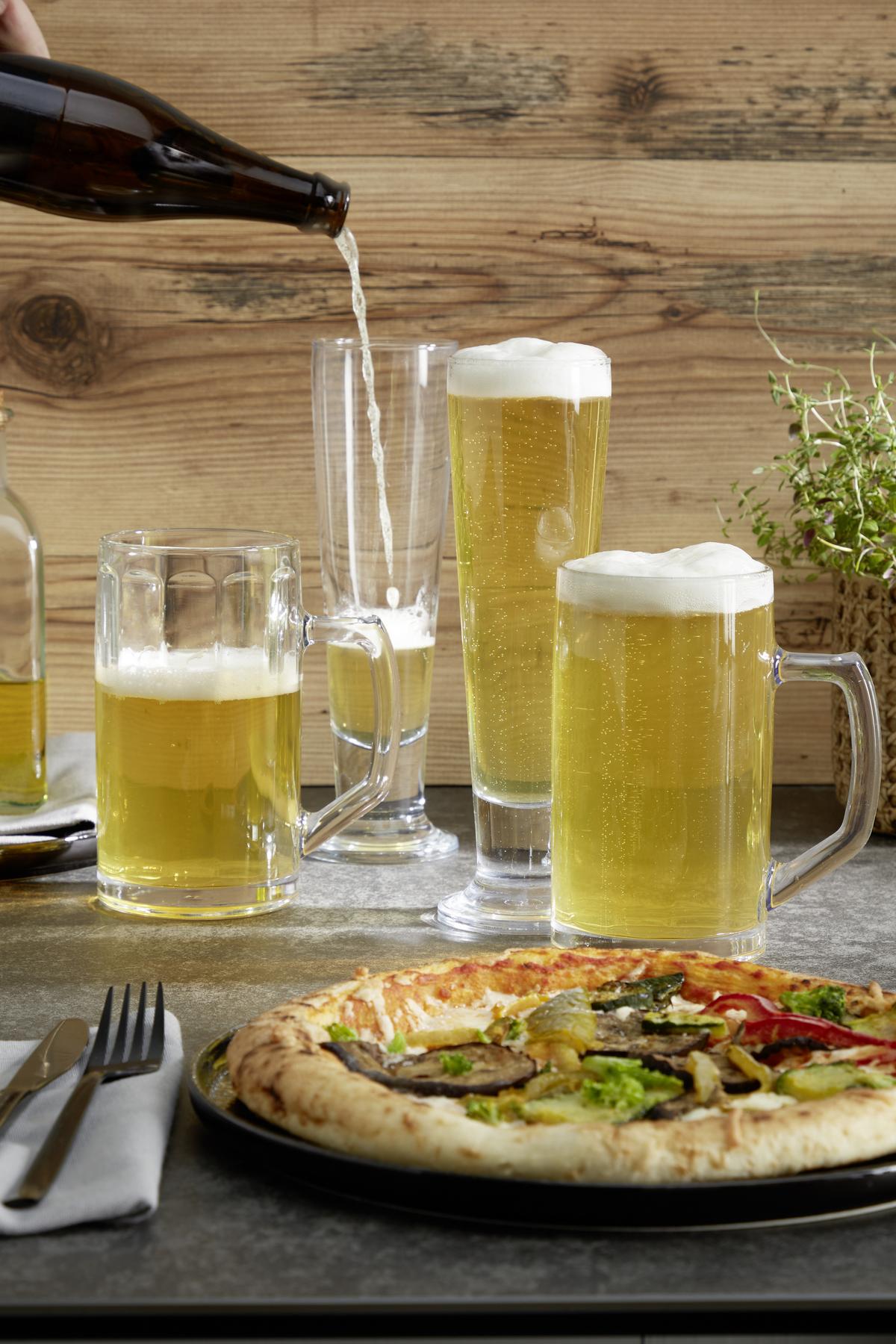 Bierglas mit Henkel Martin, ca. 500 ml - Klar, KONVENTIONELL, Glas (8,5/15,9cm) - Ondega