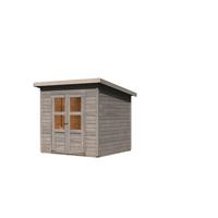 Gartenhaus Kappeln 4 39571 Kappeln 4 - Hellgrau, Basics, Holz (212/214/220cm)