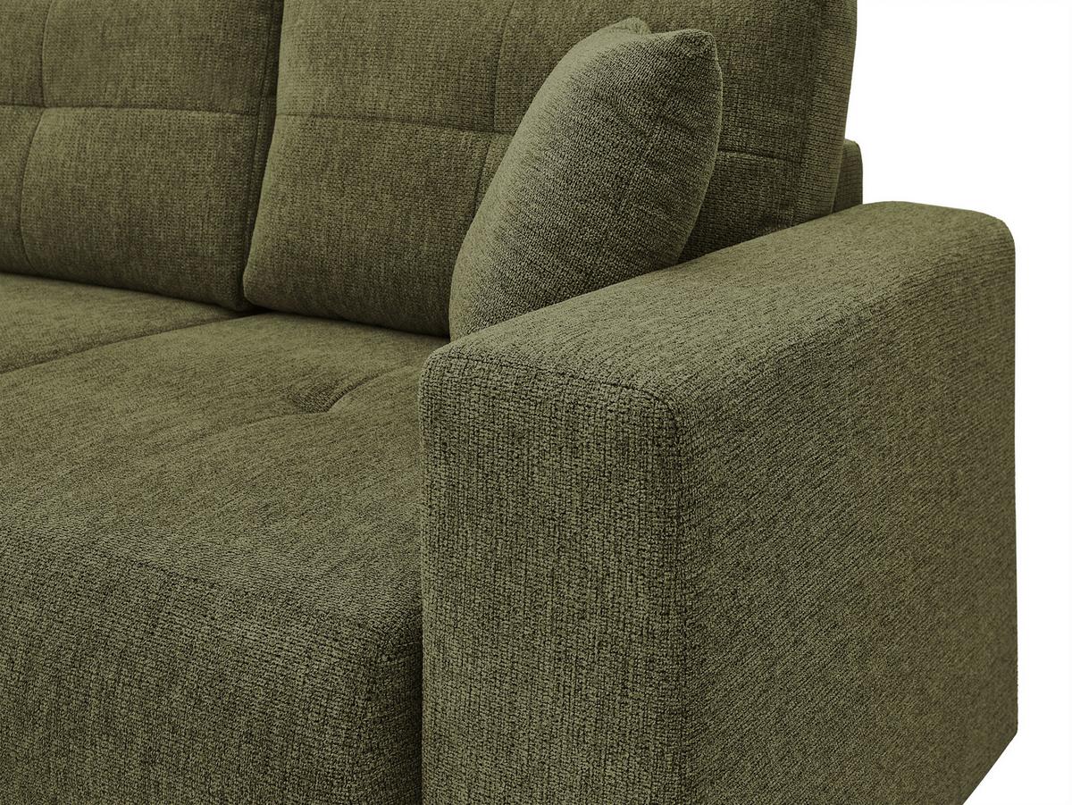 Ecksofa Texas Recr-links Grün S: 203x259 Cm - Schwarz/Grün, KONVENTIONELL, Holz (203/92/259cm)