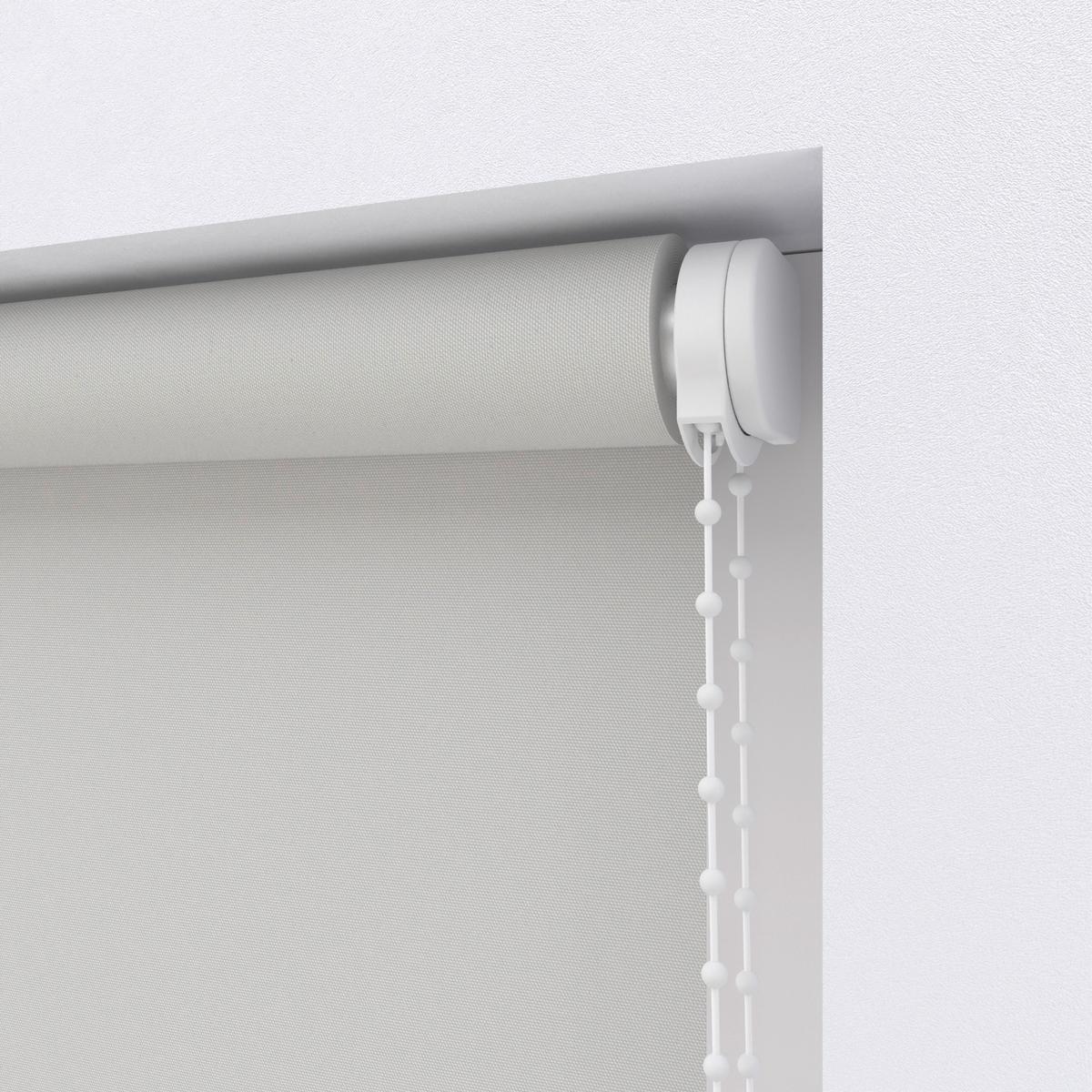 Rollo 100x190 cm mit Kettenzug - Grau, Basics, Kunststoff (100/190cm)