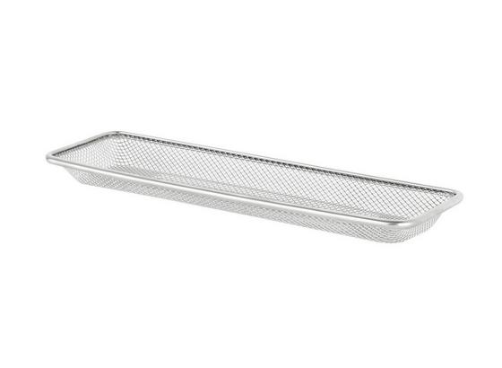 Držiak Na Ceruzky Mesh 687011 - farby striebra, kov (31/9,5/3cm) - HOMEZONE Držiak Na Ceruzky Mesh 687011 - farby striebra, kov (31/9,5/3cm) - HOMEZONE