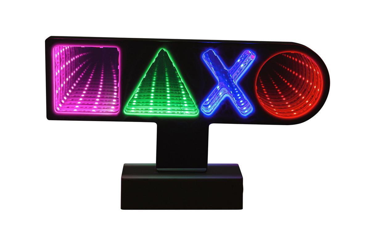 LED-Dekoleuchte Cathleen - Chromfarben/Weiß, Basics, Kunststoff (25,4/4,6/15,2cm) - Luca Bessoni