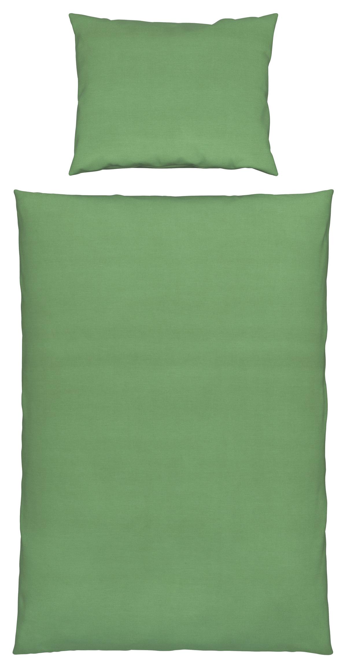 POVLEČENÍ Waffel, 140/200cm, zelená - zelená, Moderní, textil (140/200cm) - Modern Living