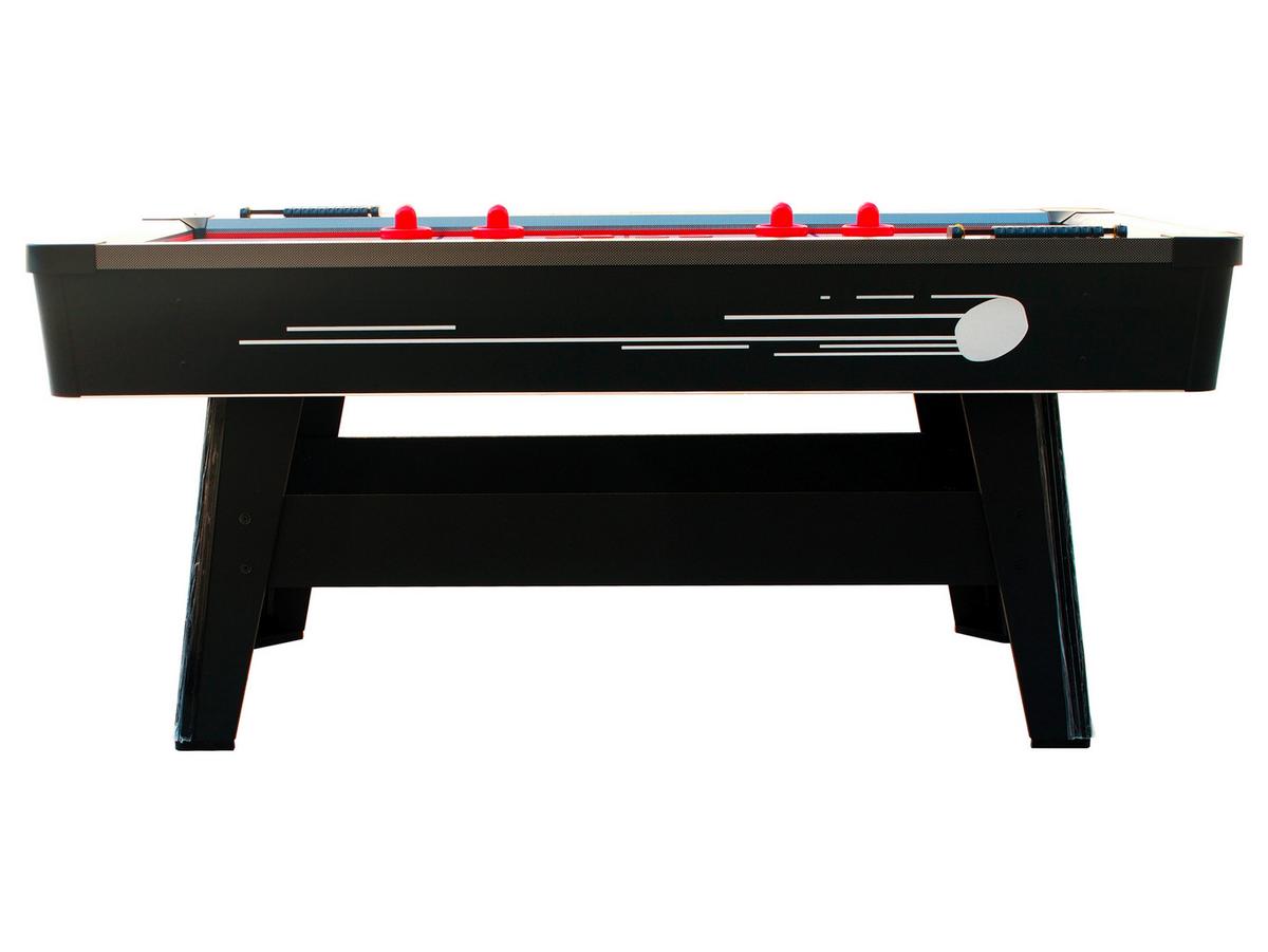 Tisch-eishockey Hattrick Hero L: 183 Cm Rot/schwarz/weiß - Rot/Schwarz, Basics, Holz (97/81/183cm) - Ambia Garden