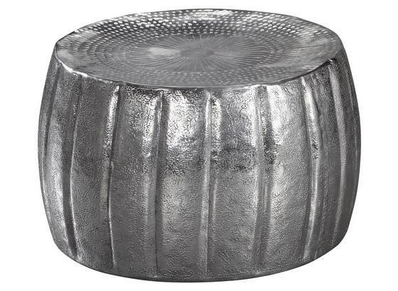 Couchtisch Jamal D: ca. 60 cm - Silberfarben, LIFESTYLE, Metall (60/60/36cm) - Livetastic Couchtisch Jamal D: ca. 60 cm - Silberfarben, LIFESTYLE, Metall (60/60/36cm) - Livetastic