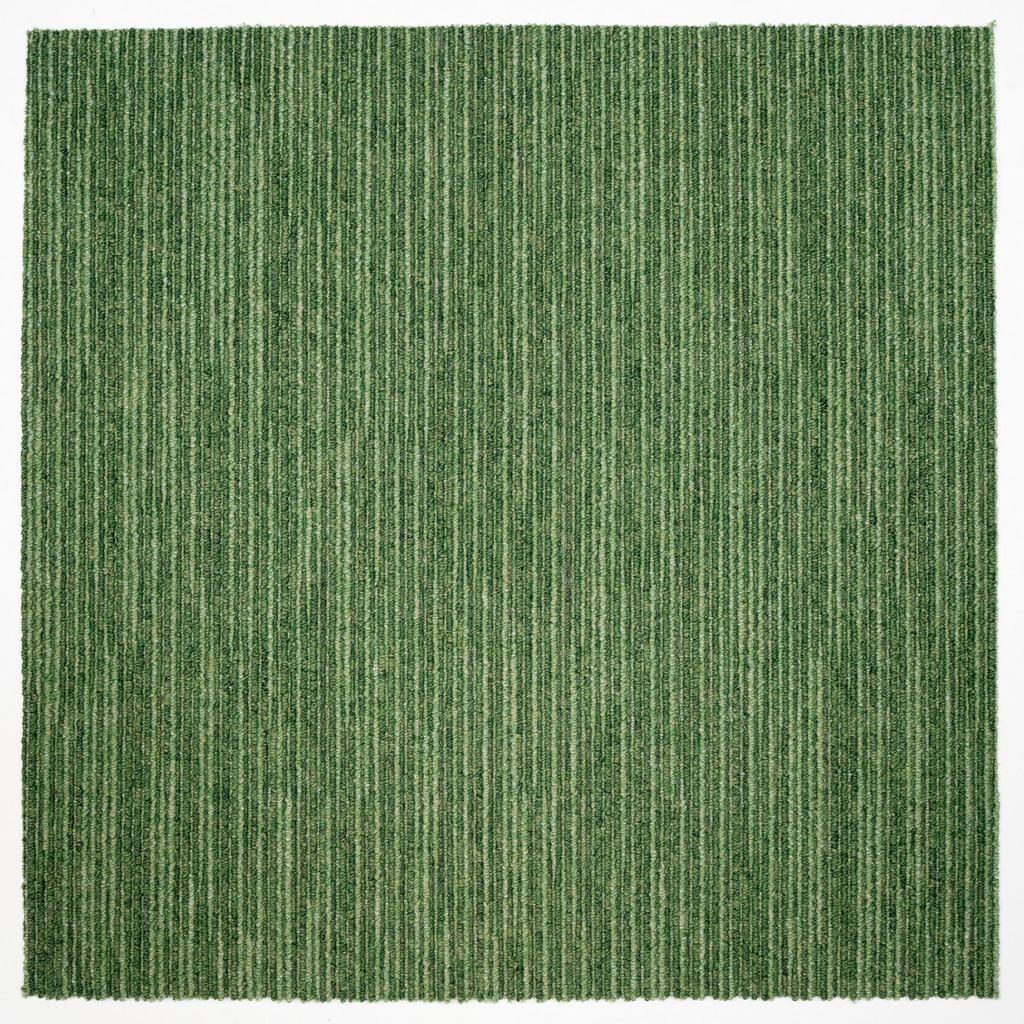 Teppichfliese Grün Ambition 50x50 cm Florhöhe 3 mm
