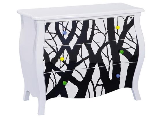Kommode Alisha B: 95 cm Weiß/Schwarz - Schwarz/Weiß, MODERN, Holz/Holzwerkstoff (95/77/43,5cm) - Livetastic Kommode Alisha B: 95 cm Weiß/Schwarz - Schwarz/Weiß, MODERN, Holz/Holzwerkstoff (95/77/43,5cm) - Livetastic