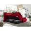 Boxspringbett mit Topper & Bettkasten 180x200cm Caims - Silberfarben/Rot, KONVENTIONELL, Holzwerkstoff/Textil (180/200cm) - Carryhome Boxspringbett mit Topper & Bettkasten 180x200cm Caims - Silberfarben/Rot, KONVENTIONELL, Holzwerkstoff/Textil (180/200cm) - Carryhome