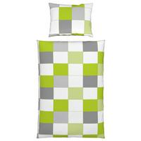 Bettwäsche Anni - Weiß/Grau, KONVENTIONELL, Textil - Ondega