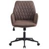 Drehstuhl Knox - Taupe/Schwarz, KONVENTIONELL, Textil/Metall (57/87/52cm) - MID.YOU