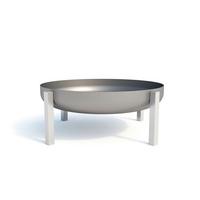 Feuerschale Fire XXL - Edelstahlfarben/Rostfarben, Basics, Metall (63/63/25cm)