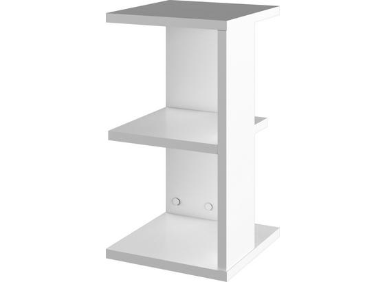 Nočný Stolík Box V1 - biela, Moderný, kompozitné drevo (32/59/32cm) Nočný Stolík Box V1 - biela, Moderný, kompozitné drevo (32/59/32cm)
