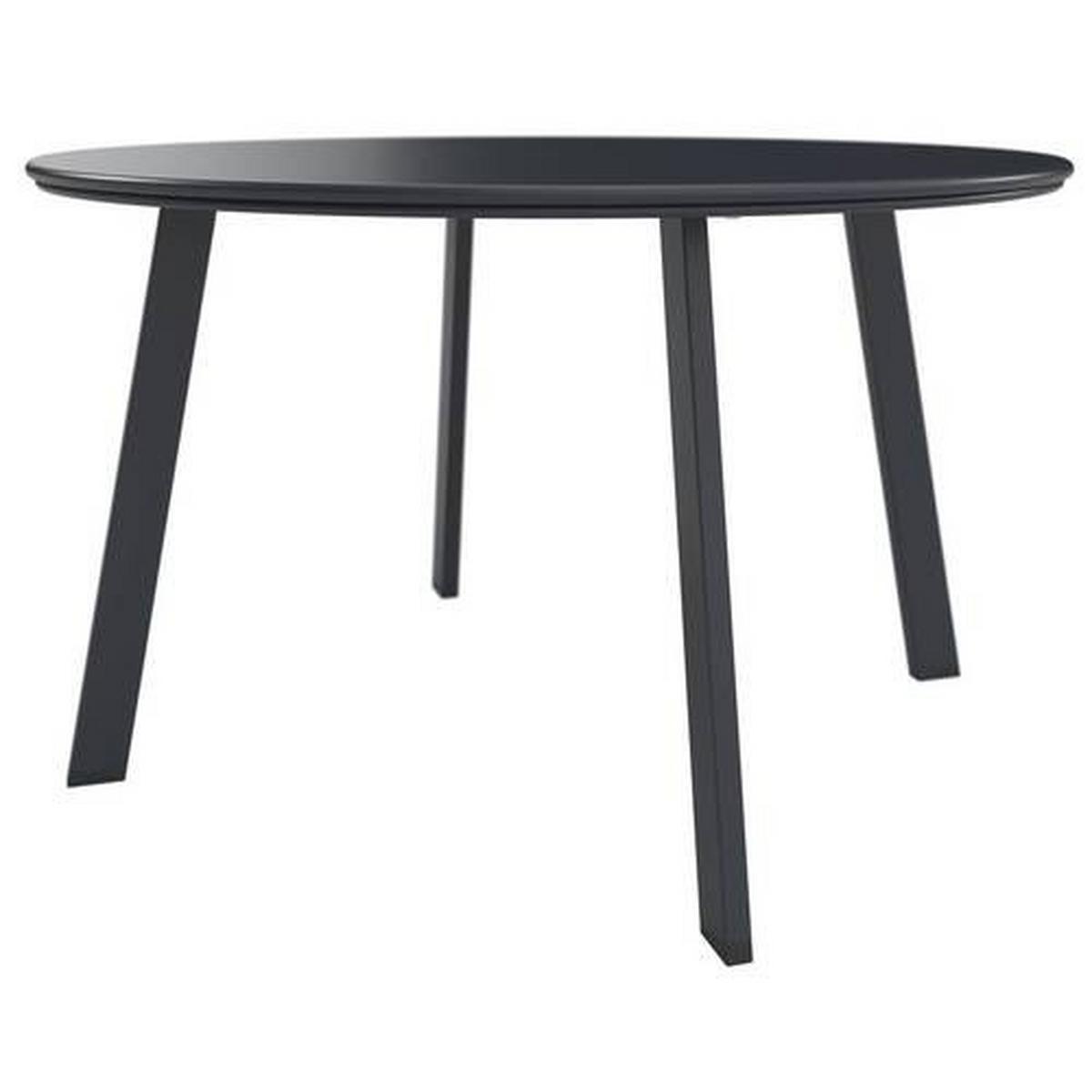 Gartenbeistelltisch Amelia - Schwarz, MODERN, Metall (70/50/40/45/70/50cm) - Luca Bessoni