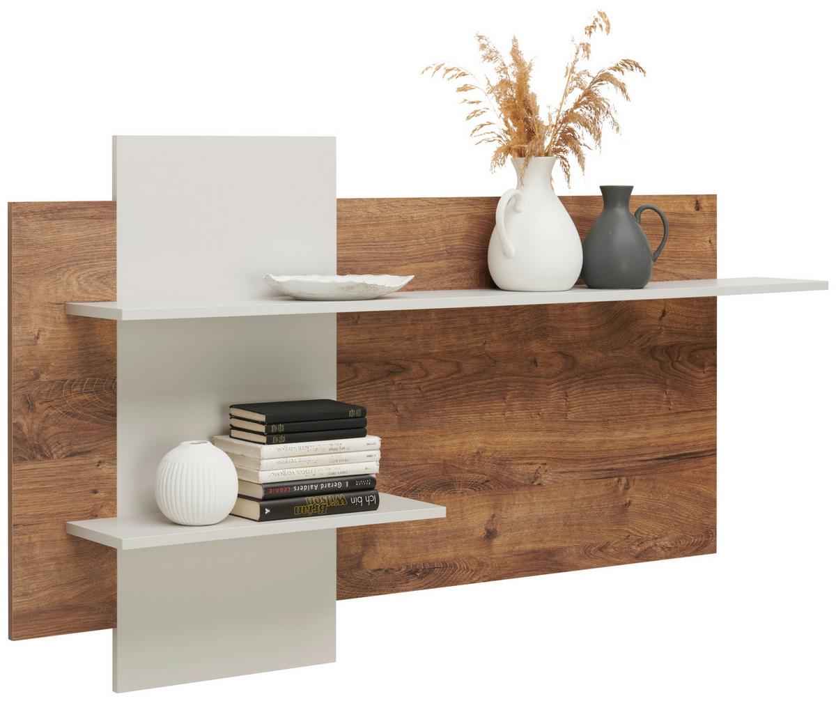 Wandboard Arian B: 150 cm Eiche Dekor/Hellgrau - Eichefarben/Hellgrau, MODERN, Holzwerkstoff (150/85,3/19,6cm)