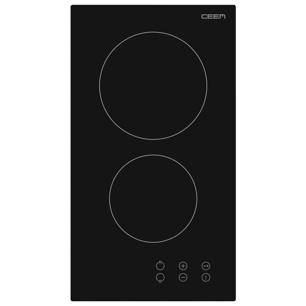 Ceem Glaskeramikkochfeld Autark, B: 32,6 Cm