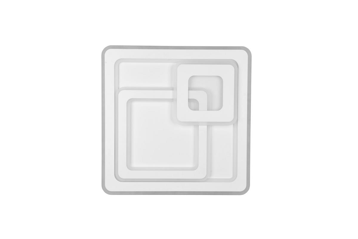 LED-Deckenleuchte 629219331 Mita - Weiß, Design, Metall (51,5/7/51,5cm) - Trio Leuchten