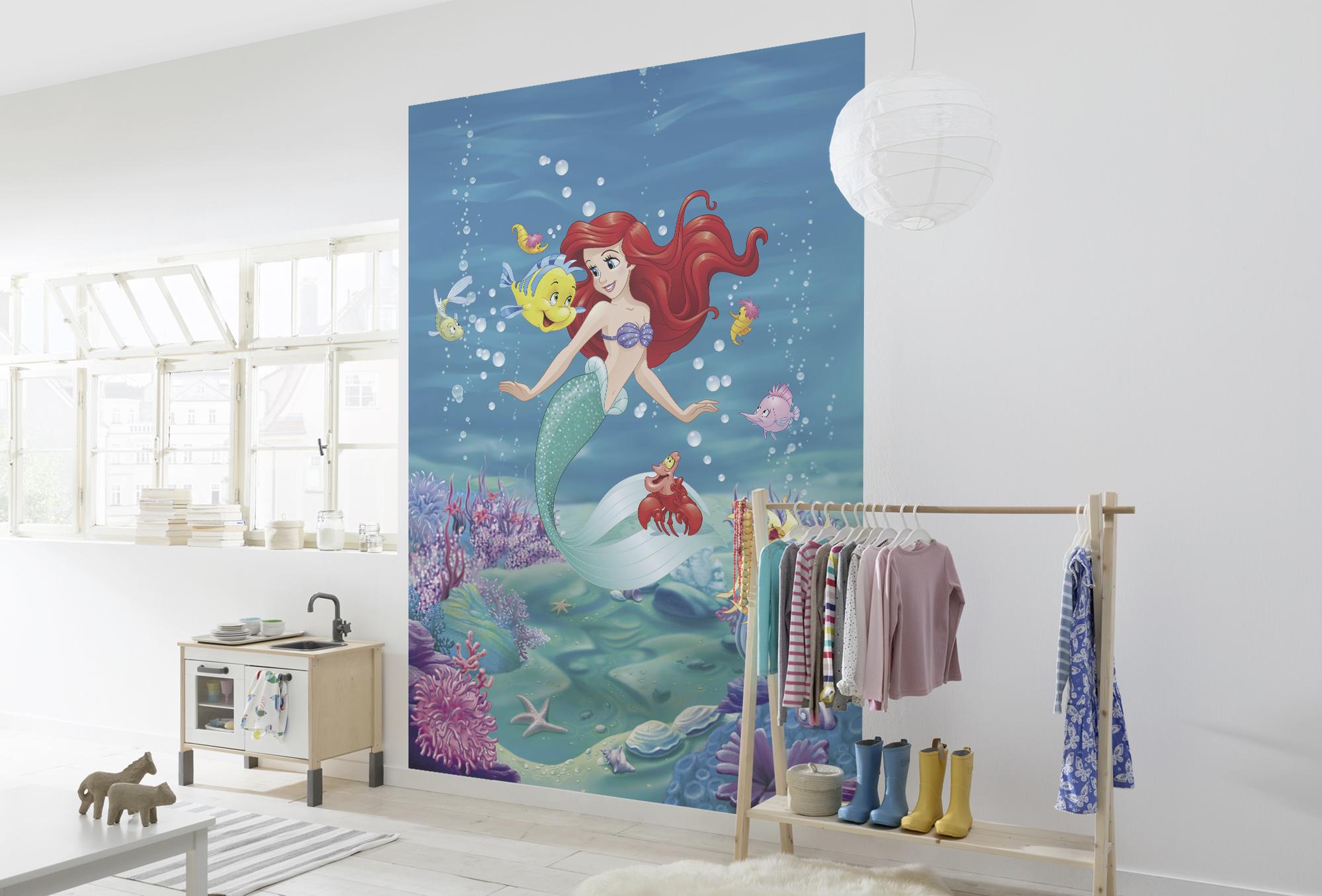 Fototapete Ariel - Design, Papier (184/254cm) - Disney