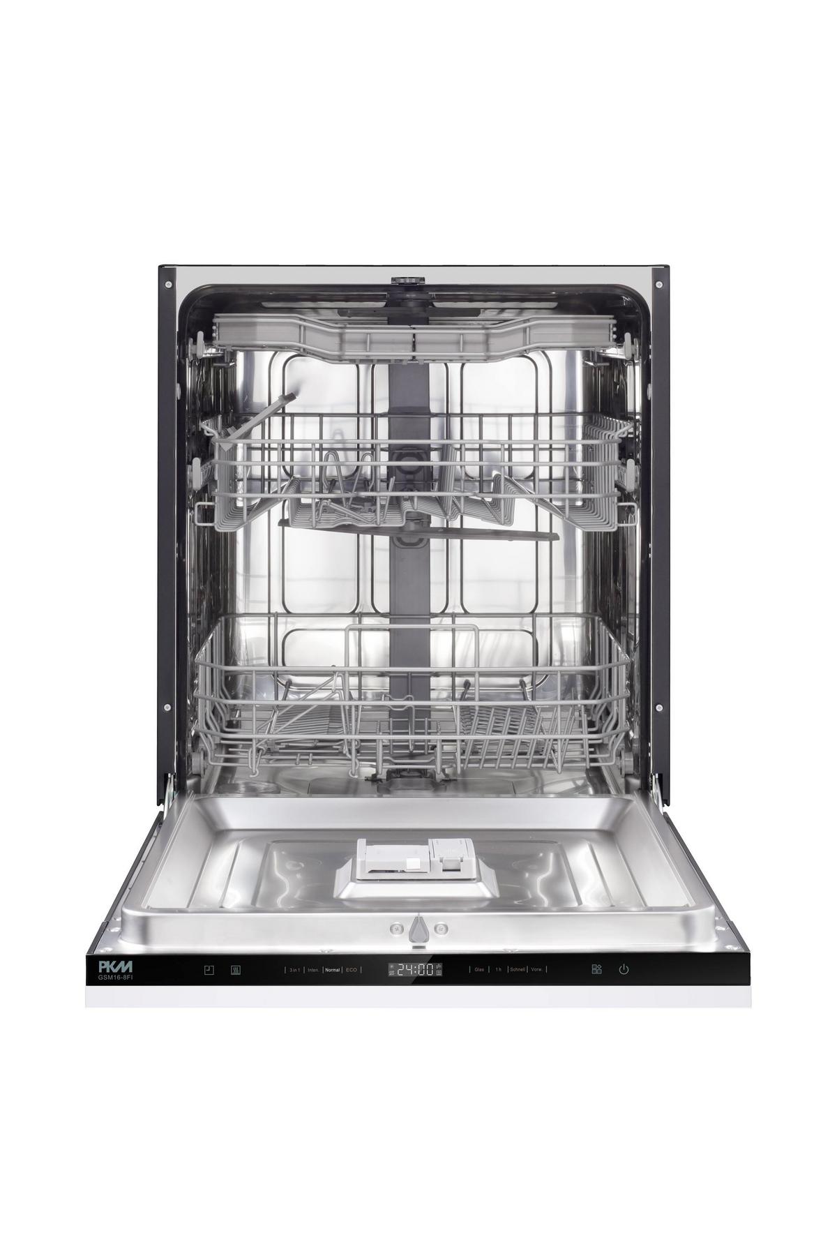 Kuchynský blok LEXA vrát.5 spotrebičov,šírka 280cm - biela/farba ušľachtilej ocele, Modern, kompozitné drevo/plast (280/200/60cm) - Based