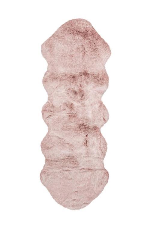 Kunstfell Tender Rosa 60x180 cm - Rosa, Design, Textil (60/180cm) - Kayoom