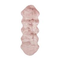 Kunstfell Tender Rosa 60x180 cm - Rosa, Design, Textil (60/180cm) - Kayoom